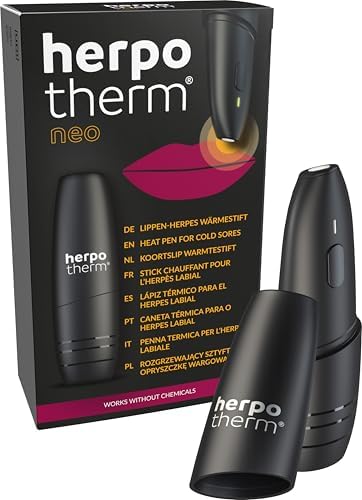 herpotherm neo para herpes labial; funciona con calor concentrado...