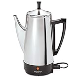 Presto 02811 12-Cup Stainless Steel Coffee Maker - Silver (Renewed)
