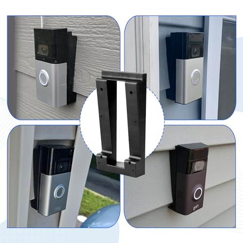 Door Bell Wedge Kit for Ring Doorbell Mount Upgrade, Fit for Ring Video Doorbell 4\" Vinyl Siding Mount - Thumbnail 5