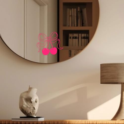 Image of Set 3Pcs Cherry Bow Car Decal