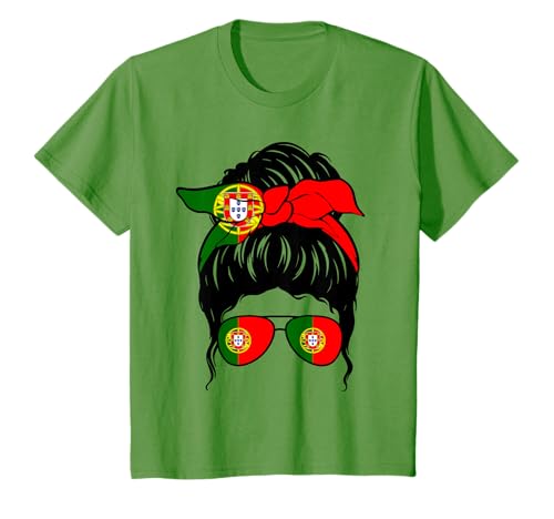 Portugal Fille Portugal Drapeau Portugais Femme Portugaise T-Shirt
