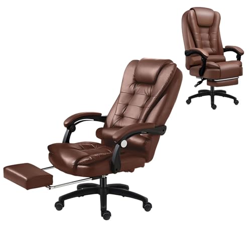 Nadle ゲーミングチェア ブラウン