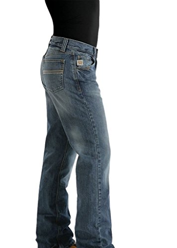 Cinch Men's Carter Relaxed Fit Jean, Medium Stone Wash, 38W X 34L #TOP3