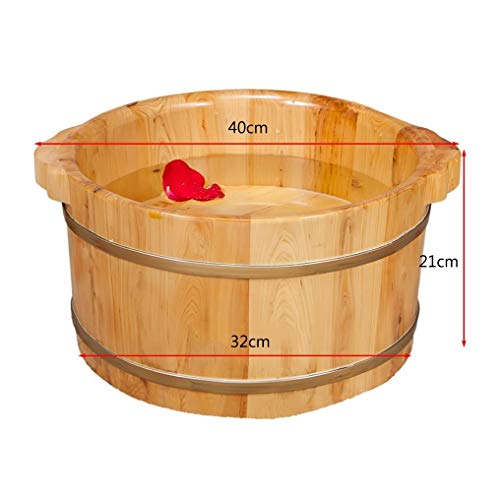 Spa de pies de cedro BABYCE para pedicura y relajación miniatura 5