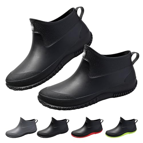 [Formemory] レインシューズ メンズ レインシューズ レディース 防水シューズ 雨靴 レインブーツ 防水 冬 雪 完全防水 レイン防水靴 雨具 防水加工 防水シューズ ブーツ シューズ ショート
