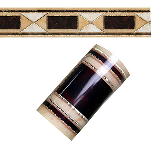 GHHZML Cenefas Adhesivas Etiqueta de la pared etiqueta del azulejo impermeable 3D for sala estar cocina para la Cocina