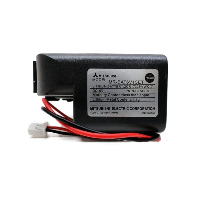 MICROUSB Compatible with Mitsubishi MR-BAT6V1SET - MR-J4-2CR17335A WK17 Battery 6V PLC (Pack of 1)-image-46