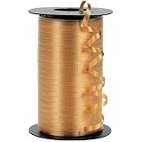 Berwick Splendorette Crimped Curling Ribbon, 3/16-Inch Wide by 500-Yard Spool, Gold