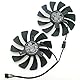 iHaospace 2 Pcs/lot HA9010H12SF-Z Grafikkarten-Lüfter für 12V 0.57A 85mm 40 * 40 * 40mm 4Wire 4Pin For MSI GeForce GTX1050TI GTX 1050 1060 GTX1060 6GT OCV1 ARMOR