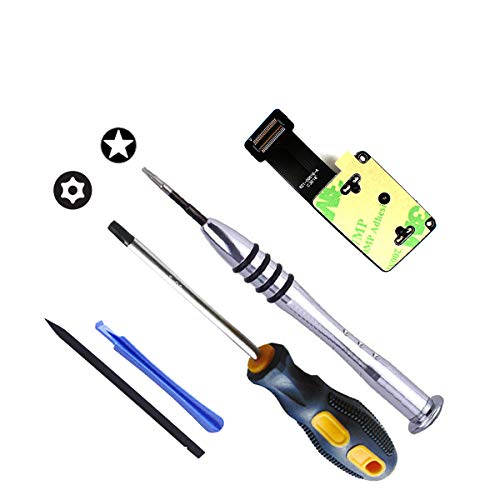 Second Dual Hard Drive SSD PCI-E Flex Cable 821-00010-A with Security TR6 Screwdriver for Mac Mini Mac Mini A1347 2014 2015