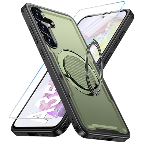 Coque Samsung A35 pour charger en voiture avec son anneau MagSafe métal