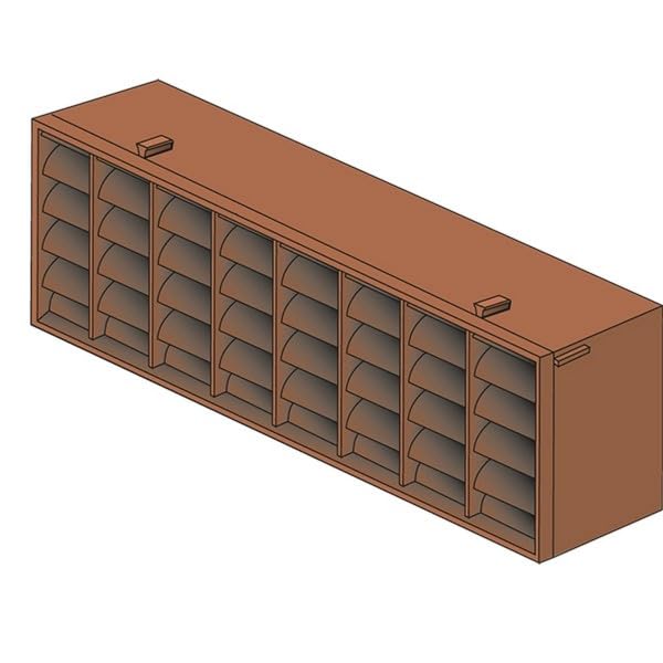 Airbrick 9 X 3 Inch Terracotta, Easy Trim Combination Airbrick 9 X 3 Inch Terracotta Brick Grille AirBrick Flow Ventilation Grille Flow Ventilation Brick Grille AirBrick Flow Vents Ventilation