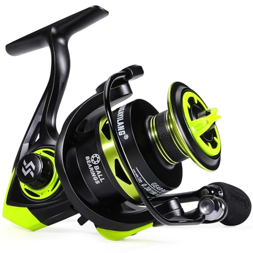 Sougayilang Spinning Reels, Lightweight Ultra Smooth Spinning Fishing Reels, 20LBs Max Drag 5.2:1 Saltwater Freshwater Spinning Fishing Reel - image 1