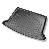 Composición: adaptación perfecta con base en un escaneo láser del maletero. Elastómero termoplástico de alta calidad con propiedades de caucho. Producto antideslizante en toda su superficie. Diseno moderno con acabado mate.