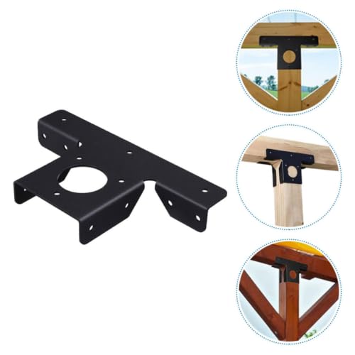 Soporte de Pérgola de Acero Inoxidable con Acabado Negro Resistente 8