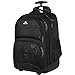 Rolling Backpack, Matein Waterproof College Wheeled Travel Backpack,Carry-on Laptop Backpack Trolley Suitcase Compact Business Bag Student Computer Bag for Men Women fit 15.6 Inch Notebook,Black