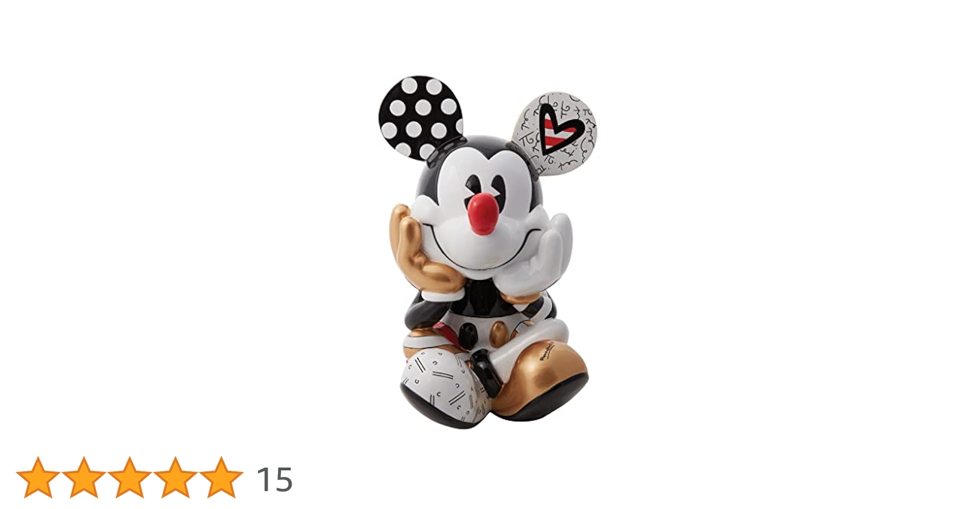 【Disney by Britto】ミッキー シッティング ポーズ Disney by Britto】ミッキー シッティング ポーズ Disney by
