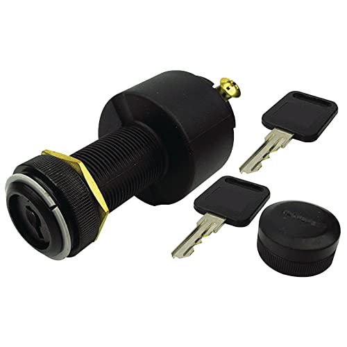 Seachoice 4 Position Starter Switch, Includes 2 Keys
