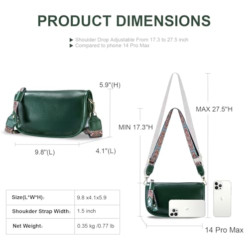 Yonami Genuine Leather Crossbody Bags for Women - Crossbody Bags for Women Trendy - leather Small Purses for Women4