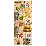 Bufanda ligera para mujer, primavera, otoño, invierno, chal, erizo, conejo, zorro, mapache, Varios colores