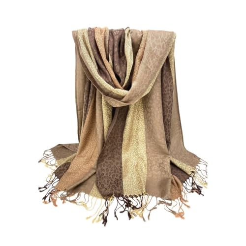Wrapunzel Pashmina Super Soft Animal Print Scarf for Headwrapping and Fashion. 5 Custom Made Colors of Luscious2