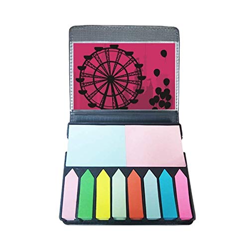 Marque-page autocollant grande roue en boîte pour organiser vos carnets