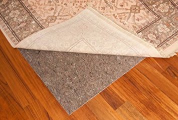 Durable, Reversible 2'5'' X 9' Premium Grip Rug Pad for Hard Surfaces and Carpet