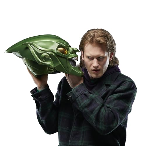 Marvel Legends Series Green Goblin Premium Roleplay Helmet, Spider-Man: No Way Home Adult Collectible Roleplay Gear4