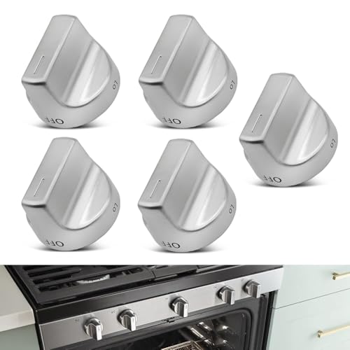 W11239985 Control Knob Fit for Whirlpool Gas Ranges, Stove Knobs Replace 4845290 AP6333411 PS12578779 EAP12578779, Pack of 5 by NAJING - Used condition - Image 6