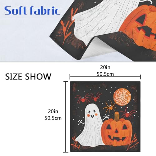 Servilletas de Tela Halloween Multicolor Pack 6 miniatura 6