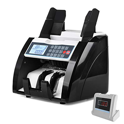 Bill Counter UV/MG/IR/DD Detection Money Counter Selected Single Denomination to Calculate Total Value