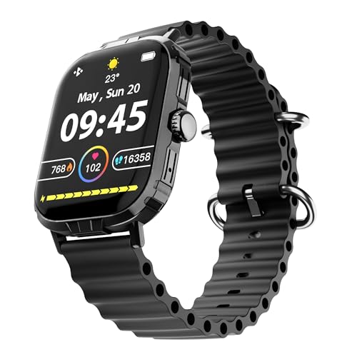 HyperGear FIT X2 Smartwatch + Fitness Tracker 2' Large IPS...