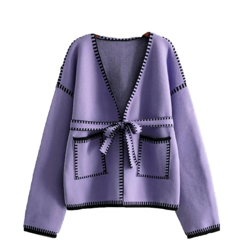 Image of JASCLS Women's Trendy Summer Long Sleeve Open Front Sweater Cardigans for Women