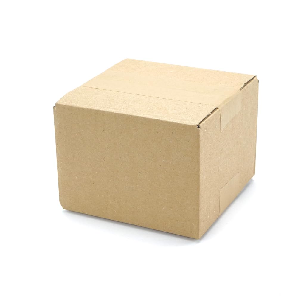200 Stück 140x140x100 mm einwellige Kartons Faltkarton Versandkarton Kartonage Verpackungsmaterial