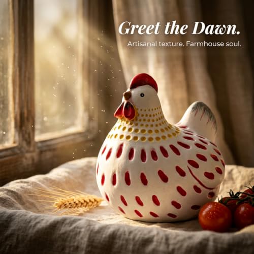 Kitchen Decor Chicken Figurine - image 5