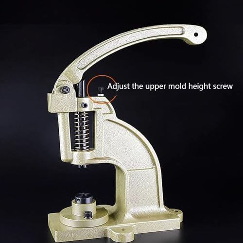 Máquina de ojales para tela y cuero, herramienta de prensa manual resistente para lonas, cortinas, papel y lienzo, eficiente y duradera