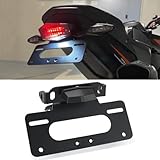 K&T-M 790 890 Supporti per targhe Moto Portatarga per 890 Duke R GP DUKE 790 2018-2026 - Nero