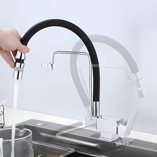 Robinets d'évier de cuisine pour laver vos cheveux facilement au lavabo