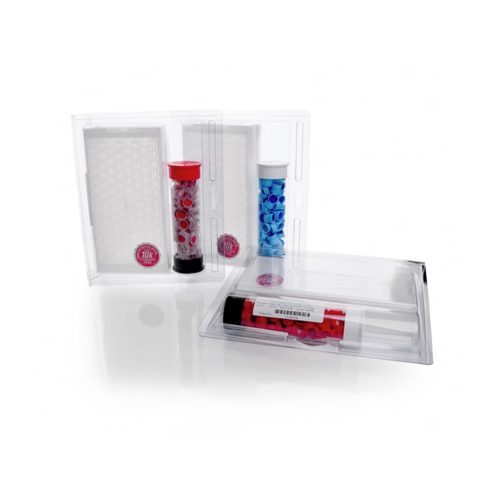 11-6254G アンバー スナップトップ バイアル コンポーネント キット、未組立、マーキングパッチ、プレカット PTFE /シリ