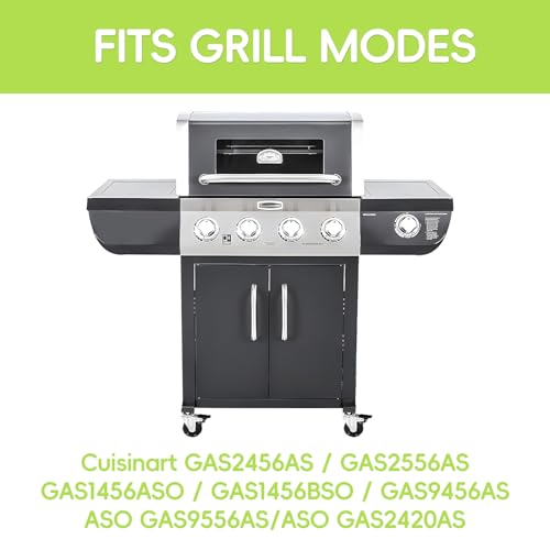 Moasker MSK 91921SS/5ZH Grills Parts Kit For Cuisinart 2556 2456 Gas1456Aso Gas1456Bso Gas2556As Gas9456As Grill, Heat Tents And Grill Burner Replacement Parts thumb #2