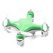 Cheerson CX-10 4CH 2.4GHz 6 Axis Gyro LED Rechargeable Mini Nano RC UFO Quadcopter - Green