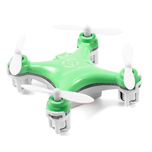 Cheerson CX-10 4CH 2.4GHz 6 Axis Gyro LED Rechargeable Mini Nano RC UFO Quadcopter - Green