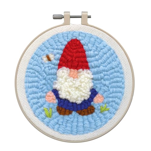 Design Works Crafts Inc. Gnome Punch Needle Kit, Multi