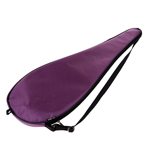 Tongina Squash Cover Bag Racquets Armazenamento De Geral Oxford Bag Shoulder Transport - Roxa