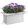 Mayne 4822-W Yorkshire Window Box, 2-foot, White
