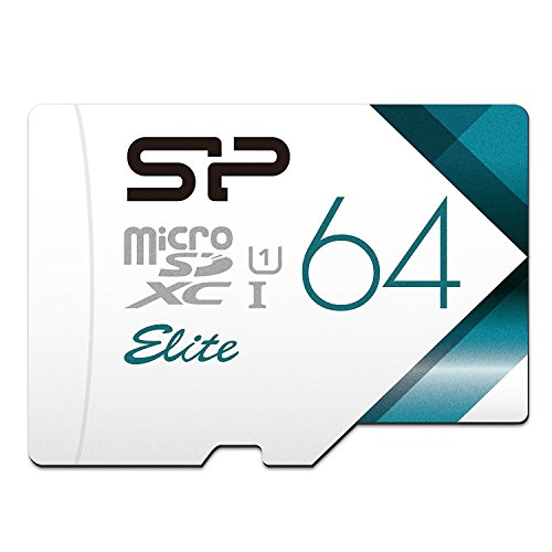 Silicon Power-64GB High Speed MicroSD Card with Adapter