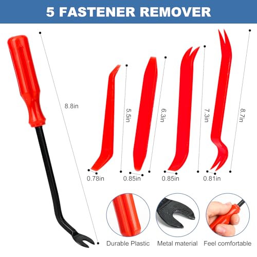 image for carewal 240 Pcs Bumper Clips Car Clips Plastic Rivets of 12 Most Popul