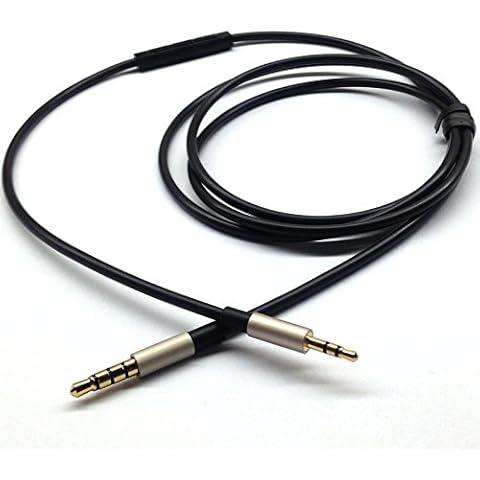 NEW NEOMUSICIA Replacement Cable Compatible with JBL Synchros S300 S300I S700 S500 S400BT J56BT E40BT E30 E40 S400BT E50BT Headphone, Remote Volume Mic Compatible with iPhone only Cover