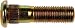 Dorman - Autograde 610-507.1 M12-1.50 Serrated Wheel Stud - 13.0mm Knurl 44.8mm Length
