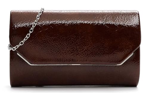 Tamaris Amalia clutch bag cognac sac bandoulière pochette femme marron
